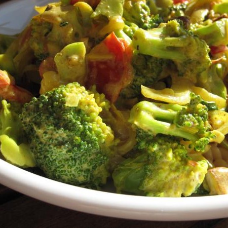Broccoli-curry
